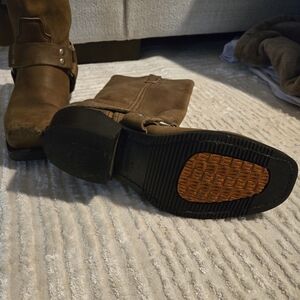 Double H Tan Leather Boots